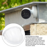 Protective Cover ABS Plastic Sunshade and Rain Cover Outdoor Surveillance Camera Cover