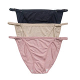 3Pcs/Set Panties Women Low Rise Briefs Seamless Underwear Breathable Panty Female Underpants High Cut Sexy Lingerie