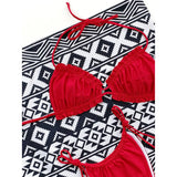 Sexy Ruffled Frilled Pleated Ruched Bikini Women Swimwear Female Swimsuit Two-pieces Bikini Set Bather Bathing Suit Swim V3239