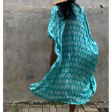 7 Colors Leaves Printed With Belt Half Sleeve Tunic Beach Cover Up Cover-ups Beach Dress Beach Wear Beachwear Female Women V4511