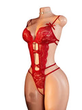 Sexy Lingerie Woman Lace Transparent Underwear Sexua Temptation Teddy Lingerie Deep V Open Bra Hot Dress Crotchless Bodysuits