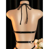 Crotchless Sexy Stocking Toy For Women Fishnet Bondage Underwear Bdsm Erotic Prop Couples Adult Porn Lace Game Rope Bodysuit