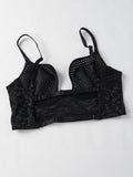 stylish mesh breathable softsteel ring bra thin design with backless multiple wearing styles comfortable Lingerie underwear