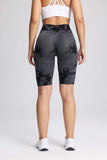 Women Sports Pilates tie-dye Leggings Woman Gym Legging Seamless Yoga Shorts w/Tummy Control Women's Shorts Fitness Female Cloth