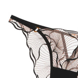 Summer French Minimizer Bra Beachwear Large Bust Pure Embroidery Lace Ultra Thin Plate Size Light Support Wirefree AU MOYISU