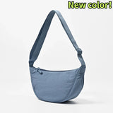 Nylon Hobos Women's Shoulder Dumpling Bag Large Capacity Travel Crossbody Half Moon Bags Outdoor Phone Pouch Handbags Wholesale