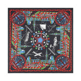 Cotton Bandana Scarf Skull Paisley Hip Hop Headband