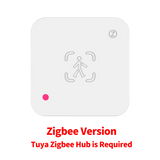 Tuya Zigbee WiFi  Human Presence Sensor MmWave Radar Detector With Luminance Sensor For Smart Home Smart Life replace PIR Sensor