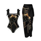 2026 High Quality Double-sided Printed Push Up Women Bikini Set Printed Strappy Bandage Swimwear Brazilian Biquini Bathing Suit