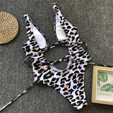 Deep V Neck Wrap Around High Cut Women Swimwear One Piece Swimsuit Female Monikini Tummy Cut Out Bathing Suit Swim Beach Wear