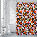 Royale Linens Double Brushed Microfber 1800 Thread Printed Shower Curtain