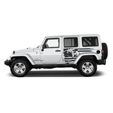 Eagle Flag Jeep Graphic