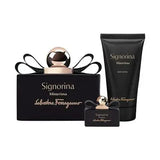 Signorina Misteriosa By Salvatore Ferragamo Set 3 pieces 3.4 oz W Spray