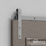 J Strap Heavy Duty Sliding Barn Door Hardware Kit