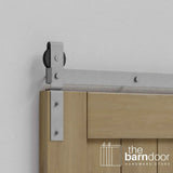 Classic J-Strap Bifold Barn Door Hardware Kit | 2 Door Kit