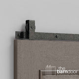 Flat Top Top Mount Heavy Duty Sliding Barn Door Hardware Kit