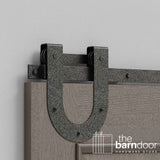 Horseshoe Heavy Duty Sliding Barn Door Hardware Kit