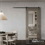 Modern Straight Strap Barn Door Hardware Kit