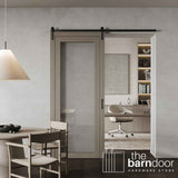 Modern Straight Strap Barn Door Hardware Kit