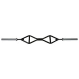 TGrip Pro Series Single Handle Olympic Bar (Rotating Ends) Training Kits - Multi Grip - Strength Training - Football - Swiss - Neutral