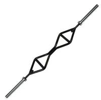 TGrip Pro Series Single Handle Olympic Bar (Rotating Ends) Training Kits - Multi Grip - Strength Training - Football - Swiss - Neutral