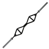 TGrip Pro Series Single Handle Olympic Bar (Rotating Ends) Training Kits - Multi Grip - Strength Training - Football - Swiss - Neutral