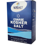 SoSalt, Kosher Certified Coarse Sea Salt from Sicily, 3 lb (1.36kg)