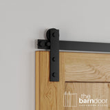 Soft Corner Strap Stainless Steel Barn Door Hardware Kit