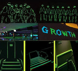 2PC Luminous Tape Self Adhesive Glow In The Dark Wall Sticker Fluorescent Light
