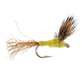 Sparkle Dun Pale Morning Dun PMD Yellow Body Mayfly 6 Flies Hook size 16