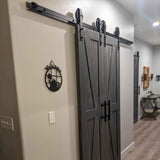Natural Pine Wood Barn Door