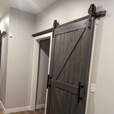 Classic Single Barn Door Kit | Black Hardware