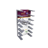 Decobella Pot Lid Organizer - Space Saving Kitchen Cabinet Organizer Holds 6 Lids, BPA-Free, Easy Access & Decluttering