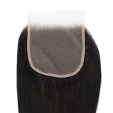 Straight 5x5 Transparent Lace Human Hair Closure