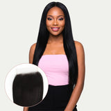 Straight 5x5 Transparent Lace Human Hair Closure