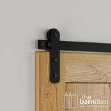 Straight Strap Stainless Steel Barn Door Hardware Kit