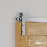 Straight Strap Stainless Steel Barn Door Hardware Kit