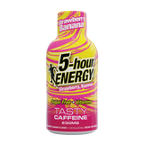 24 Pack 5-hour ENERGY Extra Strength Shots, Strawberry Banana Flavor Flavor, 1.93 Fl Oz