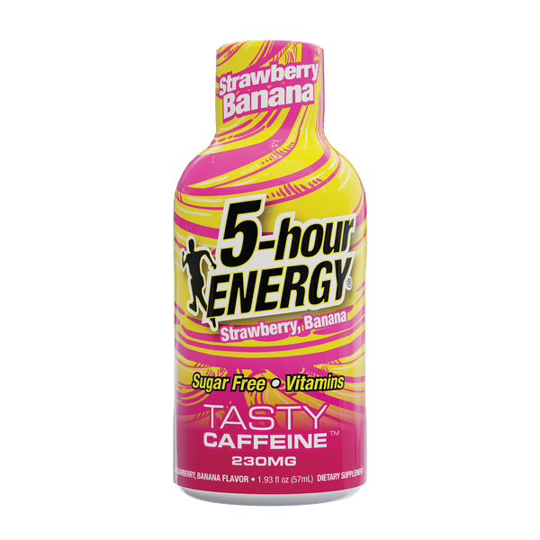Strawberry Banana Flavor Extra Strength 5-hour ENERGY Shots