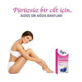 Agiss Hair Removal Wax Strips: Body, Face, Bikini & Underarm - 41 Strips for Normal Skin - Long Lasting Smoothness