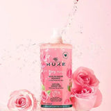 Nuxe Very Rose Shower Gel: Indulge in Gentle, Moisturizing Rose-Scented Body Wash (750ml) - Sulfate & Paraben Free.