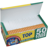 TOP POUCH CIGARETTE TOBACCO KING SIZE MENTHOL - 250 PACK