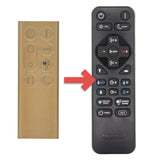Substitute for Dyson TP06 Cryptomic Purifier Fan Remote Control 969154-12, 969154-11 [RRDYS01.2]