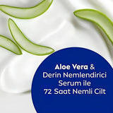 Nivea Aloe Vera 72-Hour Moisturizing Body Lotion for Dry Skin - Long-Lasting Hydration & Softness