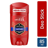 Old Spice Captain XL Men's Deodorant Stick: 48-Hour Odor Protection, Aluminum-Free, No Stains - Long Lasting Fragrance (2.87 fl oz)