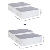 Ocean Home Storage Containers - Durable Polypropylene Underbed Storage Solutions for Clothes and Household Items