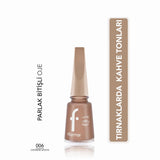 Flormar Cashmere Mocha Glossy Nail Polish 006 - 11ml