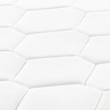 Twin size 8-inch Plush Memory Foam Innerspring Hybrid Mattress