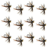 Tungsten Soft Hackle Pheasant Tail Tactical Euro Jig - 12 Flies Size 14