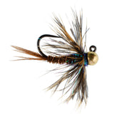 Tungsten Soft Hackle Pheasant Tail Tactical Euro Jig - 12 Flies Size 12